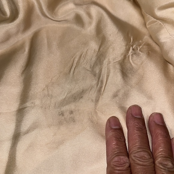 Vintage Gwynn Carpenter Fur Leather Belted Jacket - Picture 13 of 15